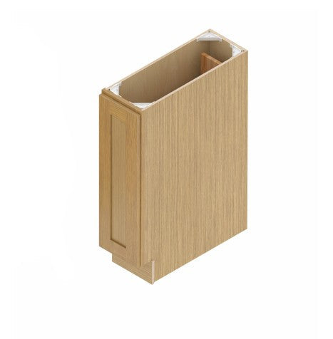 BSR12: Oak Shaker Base Spice Pull Out 12"W*24"D*34-1/2"H