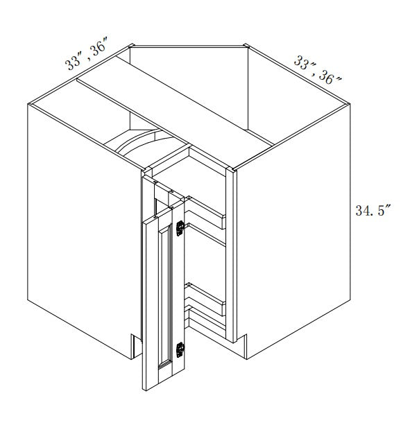 LSB3309: Oak Shaker 33