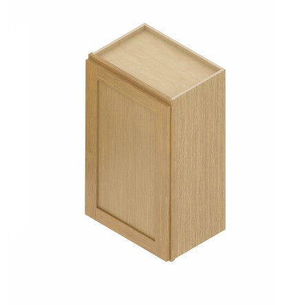 W1530:  Oak Shaker Wall 15"W*30"H*12"D-1D-2S