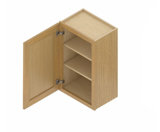 W0930:  Oak Shaker Wall 9"W*30"H*12"D-1D-2S