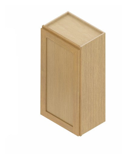 W1836:  Oak Shaker Wall 18"W*36"H*12"D-1D-2S