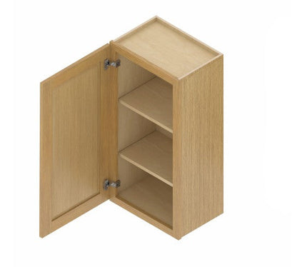 W1536:  Oak Shaker Wall 15"W*36"H*12"D-1D-2S