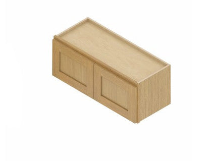 W3012: Oak Shaker Wall 30"W*12"H*12"D-2D