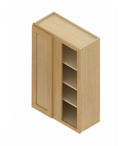 WBC2740/2742: Oak Shaker Wall Blind Cabinets 27"W*40"H*12"D-1D-3S