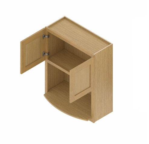 WMC303012: Oak Shaker Wall Microwave 30"W*30"H*12"D