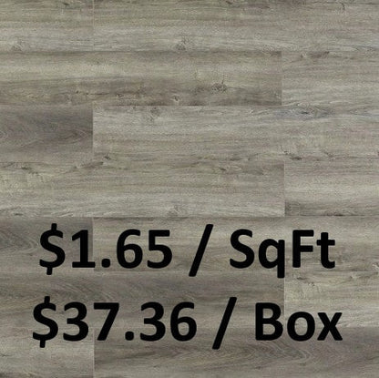WP6410 Vinyl Flooring 5.0+1.5MM 22.64 SqFt/BOX     $37.36/Box      $1.65/SqFt