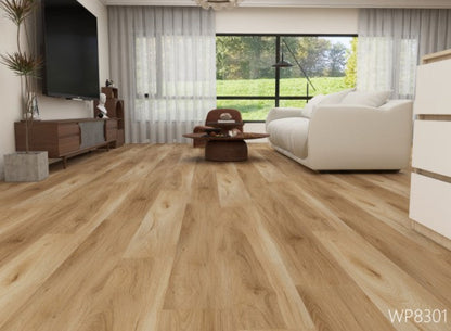 WP8301 Vinyl Flooring 6.5+1.5MM 18.75 SqFt/BOX     $38.44/Box      $2.05/SqFt